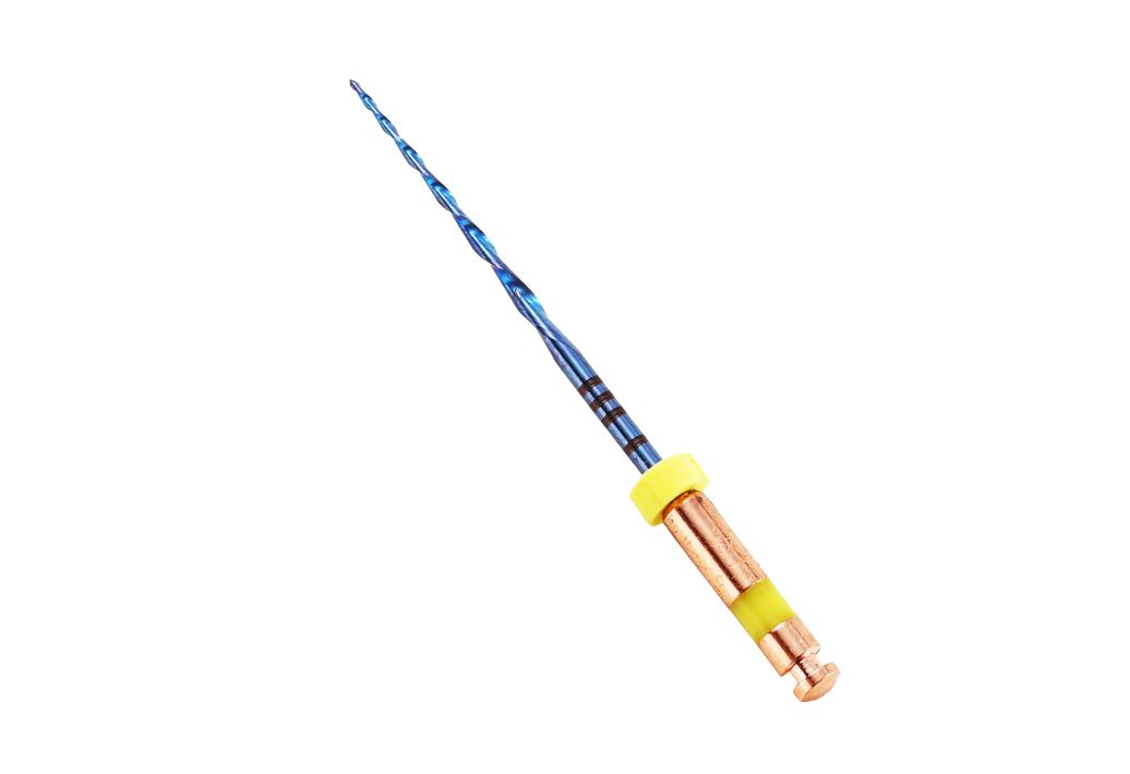 RC Blue File 25mm R50 Gul, 6 stk