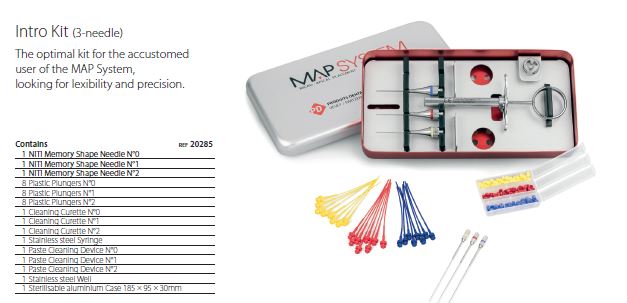 MAP-System Introkit, 3 nåler